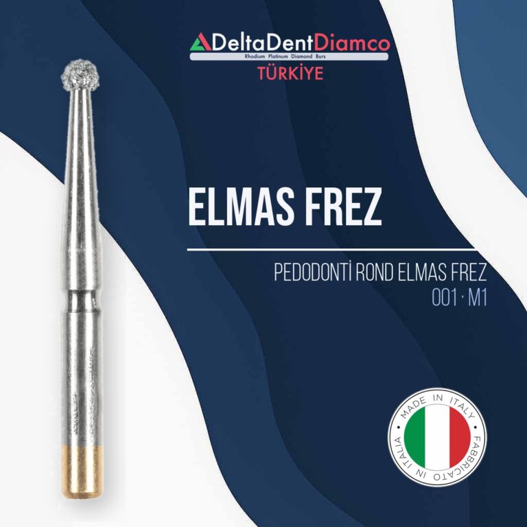 PEDODONTİ ROND ELMAS FREZ