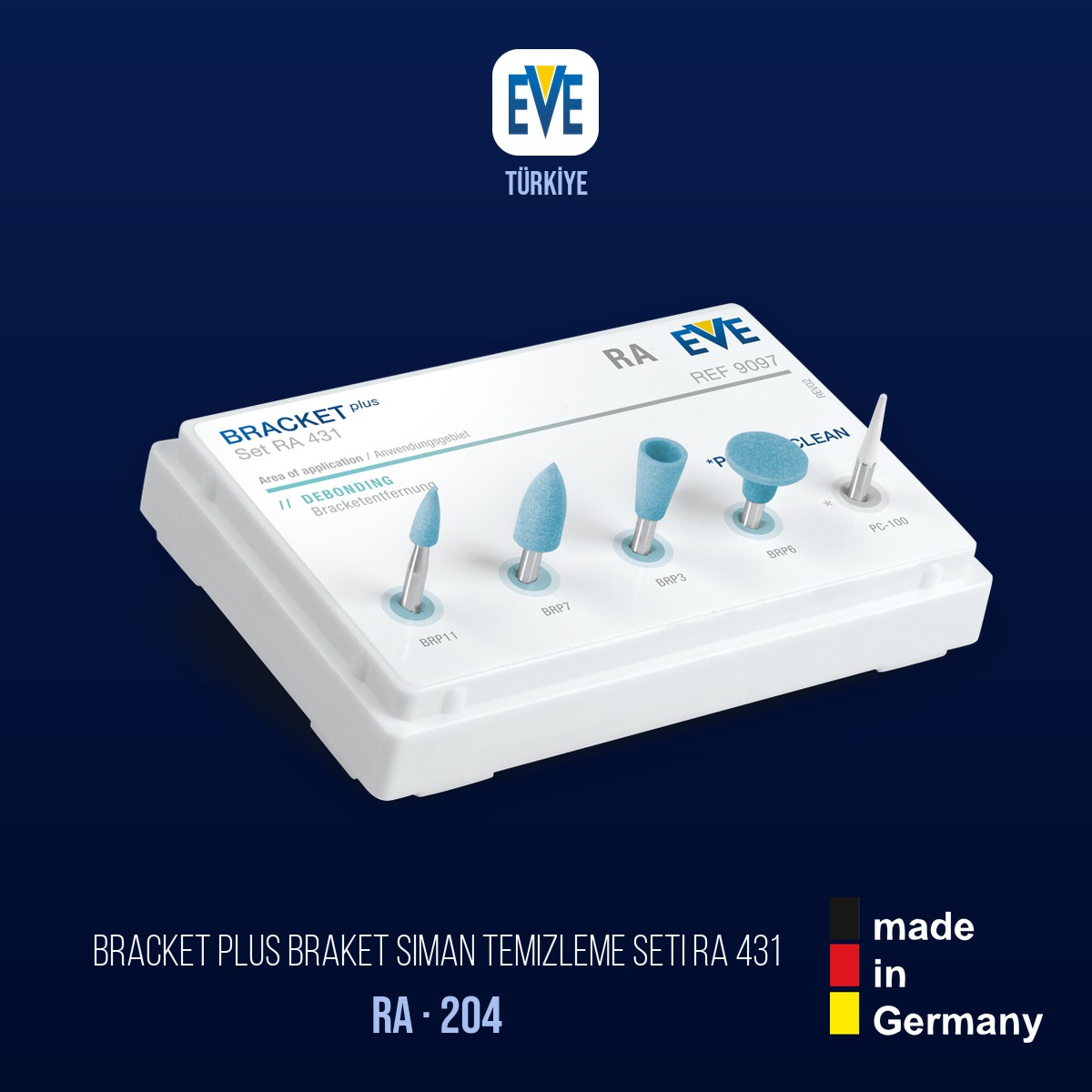 Bracket Plus Braket Siman Temizleme Seti RA 431 · EVE