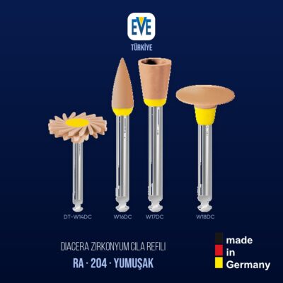 Diacera Zirkonyum Cila Refili · Anguldurva · Yumuşak · EVE